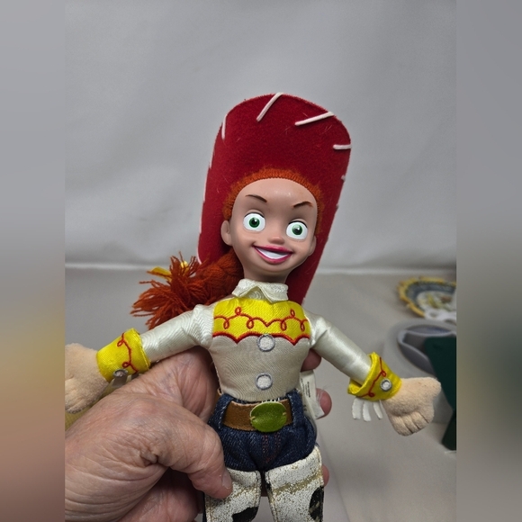Toy Story By Disney Jessie & Her Horse Bullseye Stuffed Figure & Horse Bendable - Picture 14 of 14